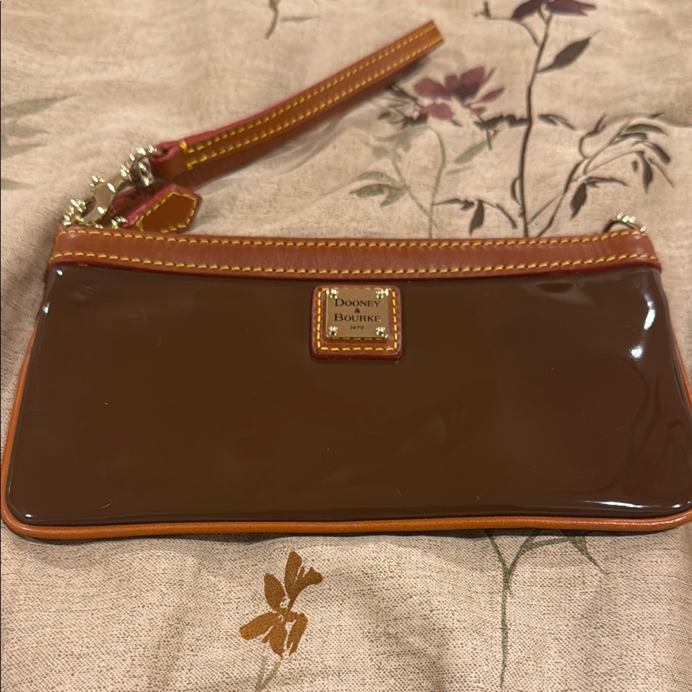 Dooney & Bourke Brown Wristlet